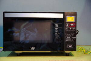 ◆30◆USED◆動作品◆Haier ハイアール ヘルツフリー 電子レンジ JM-FH18G 2020年製