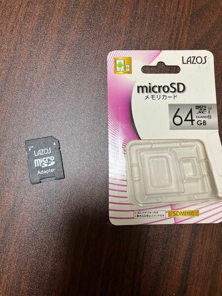 新品未使用　MicroSD無　SDカード変換　即日発送　部品　黒　アダプター