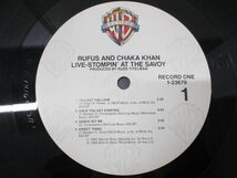 ▲01)【同梱不可】Rufus And Chaka Khan/Live Stompin At The Savoy/チャカ・カーン/ルーファス/1-23679/12インチレコード/US盤/米盤/A_画像2