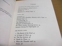 ●01)【同梱不可】T・S・エリオットの厳選された詩/Selected Poems of T. S. Eliot/Faber & Faber/洋書/A_画像3