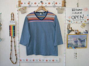 ♪服2520♪ レディース？七分袖　VネックTシャツ(カットソー) URBAN RESEARCH サイズ【40】 Used ～iiitomo～