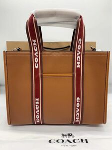 COACH コーチ　トートバッグ　スミストート　シルバーペニーマルチ　アウトレット品