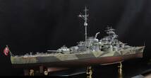 1/350ドイツ海軍O級巡洋戦艦バルバロッサ プロモデラー制作スーパーディティールアップ完成品 L83ｃｍ×W17ｃｍ×H27ｃｍアクリルケース付_画像4