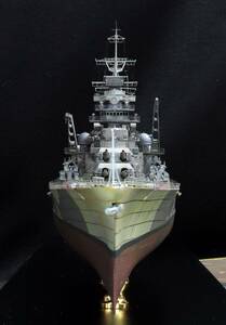 1/350ドイツ海軍O級巡洋戦艦バルバロッサ プロモデラー制作スーパーディティールアップ完成品 L83ｃｍ×W17ｃｍ×H27ｃｍアクリルケース付