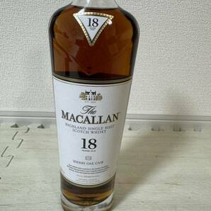 未開栓品 The MACALLAN ザ・マッカラン 18年 700ml 43％ 箱付き ウイスキーの画像5