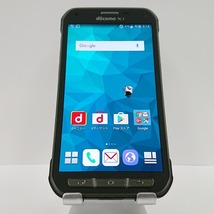 GALAXY S5 ACTIVE SC-02G docomo カモグリーン 送料無料 即決 本体 c03275_画像1