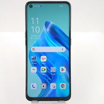 OPPO Reno5 A A101OP Y!mobile シルバーブラック 送料無料 即決 本体 c03337_画像2