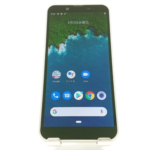 Android One S5 S5-SH SoftBank クールシルバー 送料無料 即決 本体 c03414
