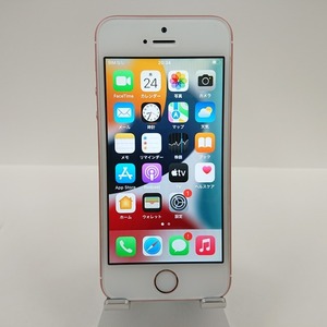 iPhoneSE 64GB au ローズゴールド 送料無料 即決 本体 c03986