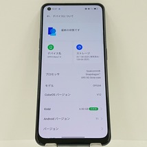 OPPO Reno7 A OPG04 au スターリーブラック 送料無料 即決 本体 c04045_画像3