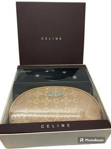 未使用　CELINE セリーヌ　ポーチ ハンドタオル