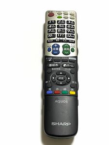 SHARP シャープ リモコン　GA835WJSA 動作品②