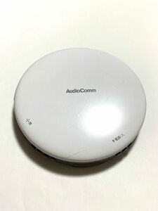 オーム電機 AudioComm ポータブルCDプレーヤー　CDP-850Z-W 動作品