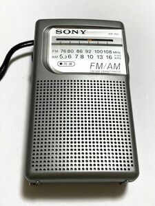 SONY コンパクトラジオ　ICF-P21 動作品