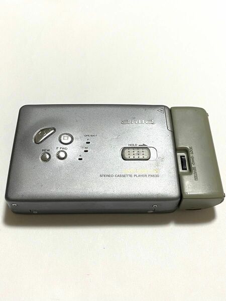 aiwa ポータブルカセットプレーヤー　PX630 ジャンク品