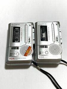 SONY マイクロカセットレコーダー　M-850 ジャンク品　２個セット