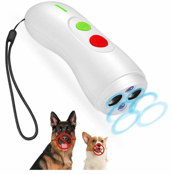 【限定1点】無駄吠え防止器具 犬の吠え抑制 超音波 変周波 小型 USB 安全