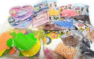  iron beads * parlor beads 2.5kg+ is ma beads 2000[ Mini beads ]350g set 