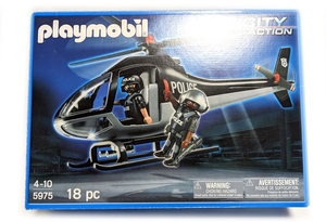 playmobil★プレイモービル★5975＋5186ドイツの警察とヘリコプターのセット