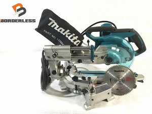 ☆美品☆makita マキタ 100V 165mm 卓上スライドマルノコ LS0613FL レーザーマーカ LEDライト付 卓上スライド丸のこ 木工用切断機 88538