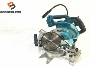 ☆比較的綺麗です☆makita マキタ 18V 165ｍｍ 充電式卓上マルノコ LS600D 本体のみ 切断機 木工用 軽量 卓上丸ノコ 88575