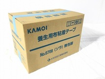 ☆未使用☆KAMOI カモイ 養生用布粘着テープ 25mm 25m 60巻入 ソラ無包装 水色 NO.6708 カモ井加工紙株式会社 88662_画像5