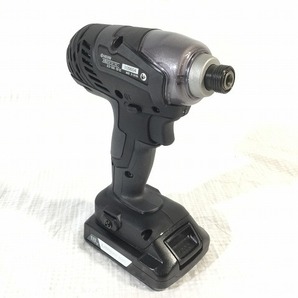 ☆美品☆RYOBI リョービ 18V 充電式インパクトドライバー BID-1805 黒 バッテリー2個(18V1.5Ah) 充電器 ケース付 コードレス 京セラ 89074の画像5