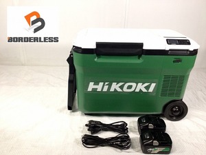 ☆中古美品☆HiKOKI ハイコーキ コードレス冷温庫 UL18DB マルチボルトバッテリー2個 BSL36B18((36V4.0Ah) 86961