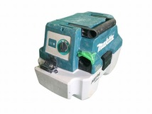 ☆中古品☆makita マキタ 18V 乾湿両用 業務用 充電式集じん機 VC750D 本体のみ 85370_画像2