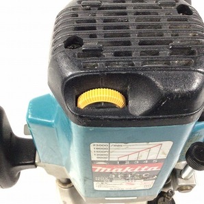 ☆中古動作品☆ makita マキタ 電子ルーター モデル 3612C 無段変速 トリマー 木工 面取 切抜 大工道具 89108の画像8