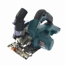 ☆未使用品☆ makita マキタ 18V 125mm 充電式防じんマルノコ KS514DZ 青/ブルー 本体+パーツ+ワイヤレスユニット付き 87411_画像5