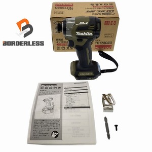 ☆未使用品☆ makita マキタ 18V 充電式インパクトドライバ TD173DZO 本体のみ オリーブ 電動 大工 89094