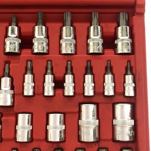 ☆中古品☆MACTOOLS マックツール マスター トルクスおよびヘックス ドライバーセット 50PC SMXVHT50B トルクスソケット 88903の画像6