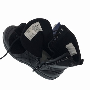 ☆未使用長期保管品☆asics アシックス 安全靴 ウィンジョブ500 FIS500 黒/ブラック 24.5cm 作業靴 セーフティーシューズ 安全長靴 88882の画像8