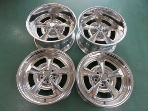 新品 PONTIAC RALLY フルポリッシュ 18X7J 18X9.5J 5H 120.65 アメ車 シボレー インパラ エルカミーノ カマロ シェビル ポンティアック