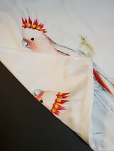 クッションカバー 　白いオウム　クルマサカオウム　４５ｃｍ　鳥の雑貨　HANAKO_画像3