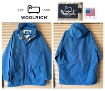 希少！80sヴィンテージUSA製★Woolrich/ウールリッチ★マウンテンパーカー/アウトドア_画像4