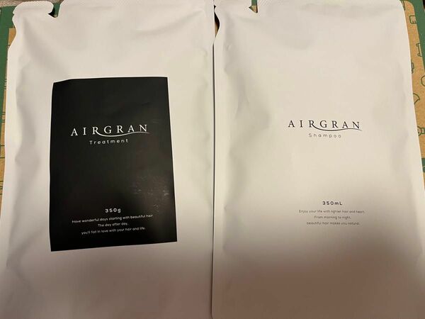 AIRGRAN エアグラン とろける濃密 アミノ酸 シャンプー トリートメント セット　詰め替え用