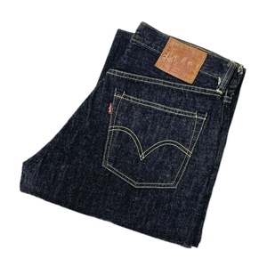 濃紺!! 2005年 Levi's リーバイス 503-0303 503 革パッチ レザーパッチ デニム ジーンズ W33/CR85