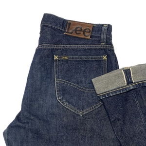 60s made in Japan the first period reissue LEE Lee 101Z 10200 side black tag both ear Denim jeans W33/CR96