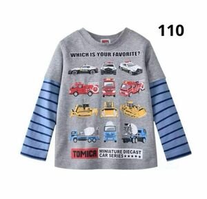 トミカ　子供Tシャツ　ロンT 110 新品未使用