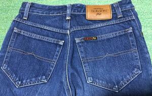  сделано в Японии BOBSON PRO-600 Bobson Pro 600 джинсы 31ji- хлеб 78cm Denim 80s 90s конический темно синий б/у одежда б/у Denim брюки 