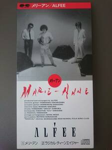 【8cm CD】ALFEE / メリーアン ・ ラジカルティーンエイジャー■アルフィー■1988年発売 S10A0124