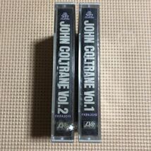 ジョン・コルトレーン　VOL.1.VOL.2 国内盤カセットテープ2本セット【未開封新品】ジャズ▲_画像2