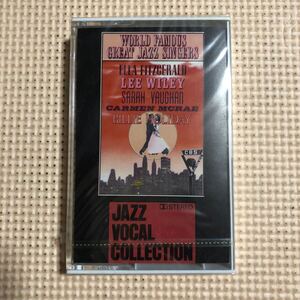 Various World Famous Great Jazz Singers - Jazz Vocal Collection 国内盤カセットテープ【未開封新品】ジャズ▲