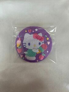 サンリオ ハローキティ Biscuit ビスケット 刺繍缶バッジ