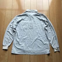 ゴールデンベア ポロシャツ 日本製 561-1-319 メンズ L グレー ホワイト_画像2