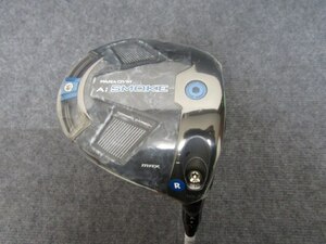 1円～♪新品[4073] PARADYM Ai SMOKE MAX/TENSEI 50 for Callaway(JP)/10.5度/R/パラダイムAiスモークマックス/キャロウェイ/日本仕様