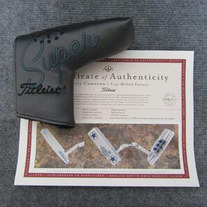 ♪新品[3892] Scotty Cameron Super Select Newport2 Junkyard Dog Stamp&35g Sole Weights Translucent Blue/【34】/US正規カラーカスタムの画像7