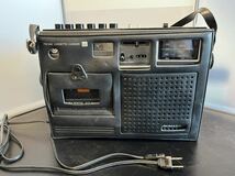 SONY ソニー CF-1770 LL ラジカセ キャリングケース 電源ケーブル付 日本製 Made in Japan 昭和レトロ ラジオカセットレコーダー_画像3